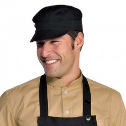 Cappello cameriere sam nero pol/cot