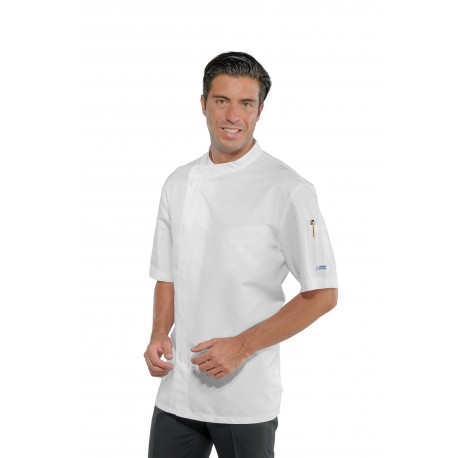 Jacket Chef Pretoria short sleeve 100% Polyester SUPERDRY Microfiber ISACCO 059810M