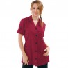 Casacca odessa manica corta vermiglio bordeaux ISACCO 012003M