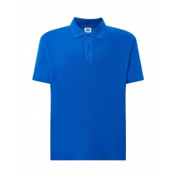 Polo regular blu royal