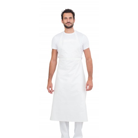 Apron Waxed White Siggi