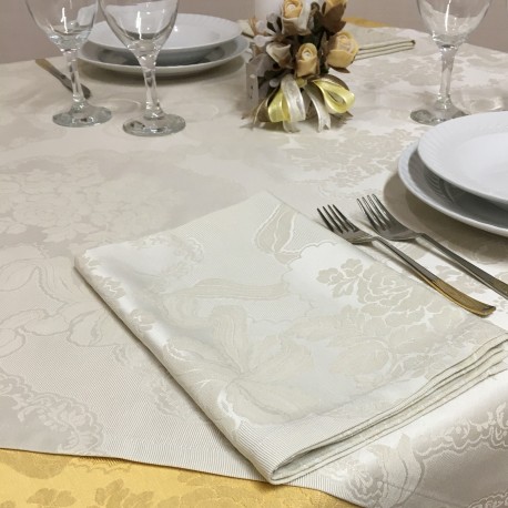 Tablecloths Camilla Ivory