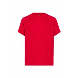 T-shirt sport uomo rossa