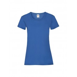 T-SHIRT DONNA VALUEWEIGHT COLOURS - ROYAL