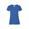 T-SHIRT DONNA VALUEWEIGHT COLOURS - ROYAL