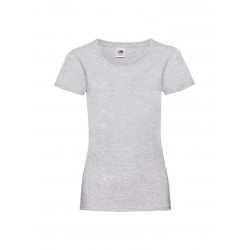 T-SHIRT DONNA VALUEWEIGHT COLOURS - GRIGIO MELANGE