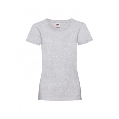 T-SHIRT DONNA VALUEWEIGHT COLOURS - GRIGIO MELANGE