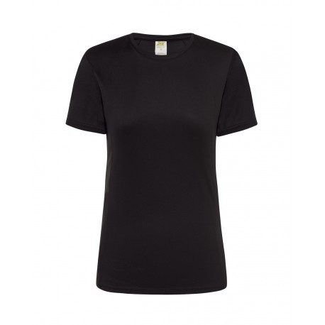 T-shirt sport donna nera