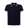 Polo regular Contrast blu navy white