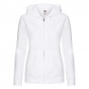 Felpa Cappuccio Zip Donna