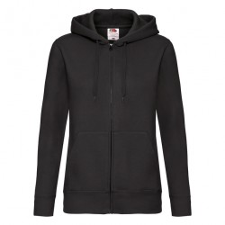 Felpa Cappuccio Zip Donna