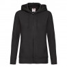 Felpa Cappuccio Zip Donna