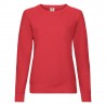 Felpa Raglan Leggera Donna Rossa