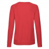 Felpa Raglan Leggera Donna Rossa