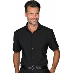 Camicia Birmingham Technology manica corta Nero ISACCO 061591M