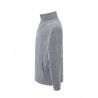 Pile Polar Grigio Melange con Zip JHK