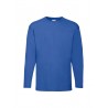 T-shirt valueweight Blu Royal Manica Lunga