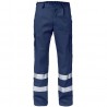 PANTALONE BLU CON BANDE SIGGI