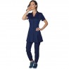 Casacca Rivoli Manica Corta Tecnostretch Blu 96% Poliestere 4% Spandex ISACCO 031602M