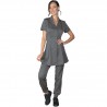 Casacca Rivoli Manica Corta Tecnostretch Grigio 96% Poliestere 4% Spandex ISACCO 031612M