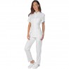 Casacca Unisex Silon Tecnostretch Bianco 96% Poliestere 4% Spandex ISACCO 046100