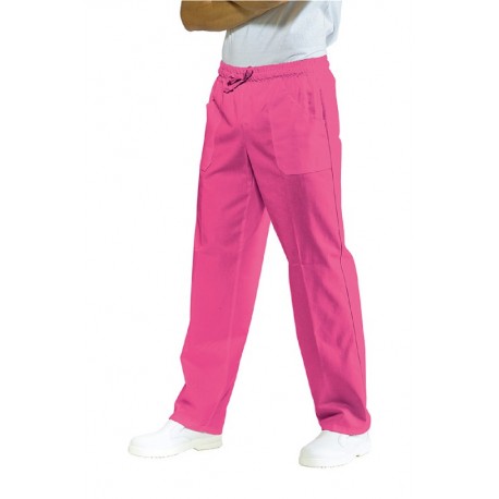 PANTALONE CON ELASTICO FUXIA