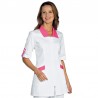 CASACCA TORTOLA M/M BIANCO/FUXIA